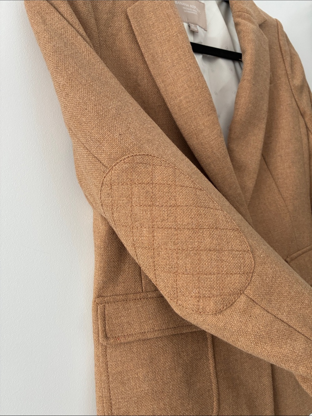 Banana Republic Size 0 Hack-ing Jacket Blazer - Camel - Picture 5 of 8